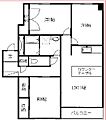 小豆餅CLOVERBILD3階7.3万円