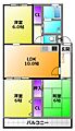 ヴェルドミール3階6.6万円