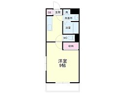 LandFairy 1Kの間取図画像