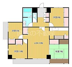 グランフォルム 4LDKの間取図画像