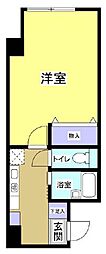 コムタ・ベーシックス上伝馬 1Kの間取図画像