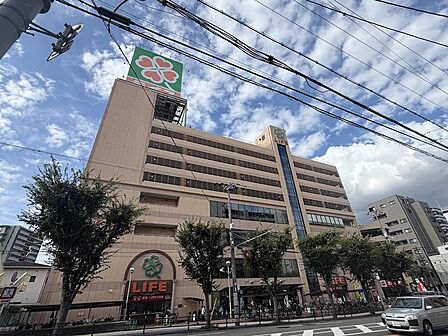 ライフ今里店まで徒歩5分
