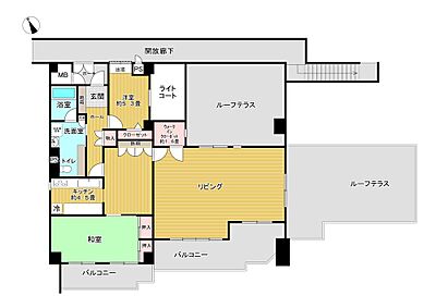 間取り:3LDK、価格2980万円、専有面積115.48m2、バルコニー面積26.51m2 現状優先 間取り:3LDK、価格2980万円、専有面積115.48m2、バルコニー面積26.51m2 現状優先