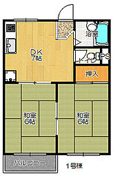 JR片町線(学研都市線) 四条畷駅 徒歩12分 2階/-