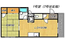 JR片町線(学研都市線) 野崎駅 徒歩8分 3階/-