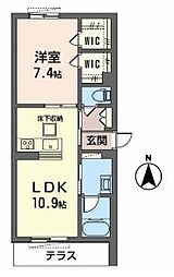 近鉄けいはんな線 吉田駅 徒歩6分 1階/-