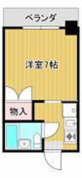 スコールビル 1Kの間取図画像