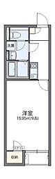 レオネクスト尾長東 1Kの間取図画像