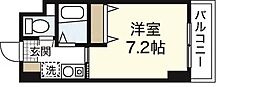 ソフィアコート住吉 1Kの間取図画像
