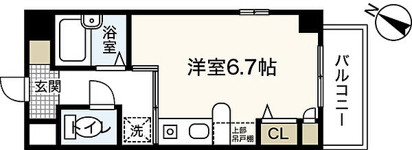 広島県広島市西区井口鈴が台3丁目(賃貸マンション1R・3階・19.80㎡)の写真 その2