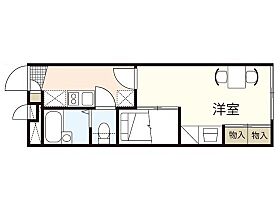 広島県安芸郡府中町柳ケ丘（賃貸アパート1K・1階・22.35㎡） その2