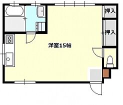 広島県安芸郡府中町鹿籠1丁目（賃貸マンション1R・4階・32.00㎡） その2