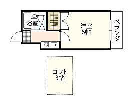 広島県広島市南区向洋新町3丁目（賃貸アパート1K・1階・18.00㎡） その2