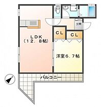 広島県安芸郡府中町鹿籠1丁目（賃貸アパート1LDK・1階・47.63㎡） その2