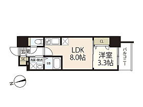 S-RESIDENCE広島駅clarity 201 ｜ 広島県広島市東区光町1丁目（賃貸マンション1LDK・2階・29.84㎡） その2