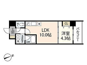 広島県広島市中区三川町（賃貸マンション1LDK・3階・36.00㎡） その2