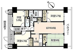 間取図画像 4LDK