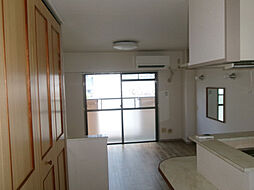 グリーンヴィラ府中B棟 2階ワンルームのリビング/ダイニング