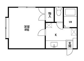 エルディム笹口 204 ｜ 新潟県新潟市中央区笹口8-13（賃貸アパート1K・2階・25.80㎡） その2