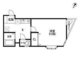 イーストパーク21 405 ｜ 新潟県新潟市中央区長嶺町9-20（賃貸マンション1K・4階・28.27㎡） その2