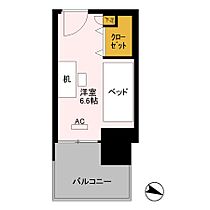 ロイヤルパークスER万代　Share万代 302-C ｜ 新潟県新潟市中央区東万代町9-38（賃貸マンション1R・3階・12.06㎡） その2