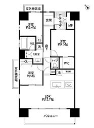 間取図画像 3SLDK