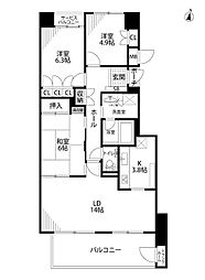 間取図画像 4LDK