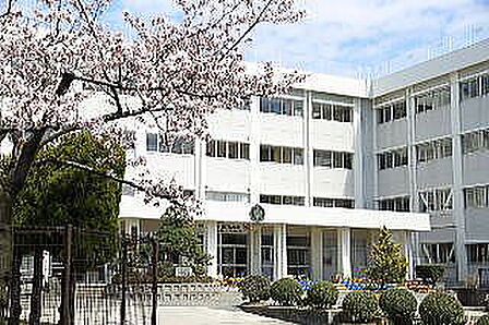 新潟市立東青山小学校（366m）