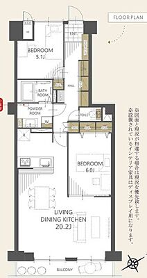 間取り コープシティ上大川前 14階/-