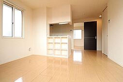 スカイハイムII 201 2階2LDKのリビング/ダイニング