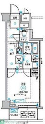 DIPS西新井 1Kの間取図画像