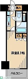 PratiqueCube 1Kの間取図画像