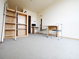 レオパレスハッピーブリッジ 305 3階1Kのリビング/ダイニング