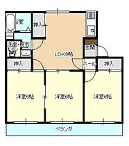 グランメリー 201 ｜ 広島県福山市日吉台1丁目9-7（賃貸アパート3LDK・2階・60.44㎡） その2