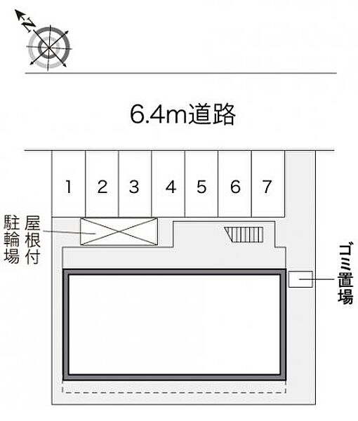 レオパレスヒルトップ 202｜広島県福山市久松台2丁目(賃貸アパート1K・2階・22.35㎡)の写真 その3