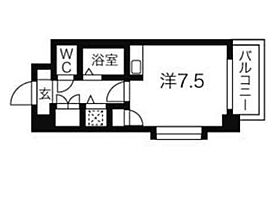 ダイアパレス御門  ｜ 広島県福山市御門町1丁目（賃貸マンション1R・5階・22.64㎡） その2