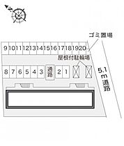 レオパレスルミエール 201 ｜ 広島県府中市高木町1765-1（賃貸アパート1K・2階・20.28㎡） その3