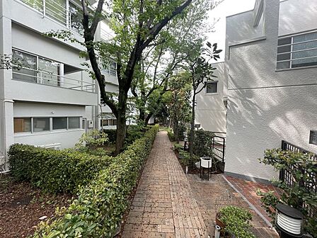 敷地内共用の通路です！
