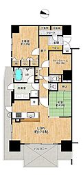 アクロス原ブルームテラス 2SLDKの間取図画像