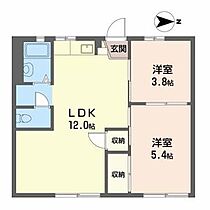 ファミーユ金澤 0103 ｜ 兵庫県神崎郡福崎町福田（賃貸アパート2LDK・1階・42.60㎡） その2