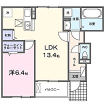 ル・レスト前田 104 ｜ 兵庫県姫路市網干区垣内南町（賃貸アパート1LDK・1階・47.41㎡） その2