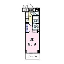 ザ　ベース東姫路 403 ｜ 兵庫県姫路市阿保（賃貸マンション1K・4階・30.81㎡） その2