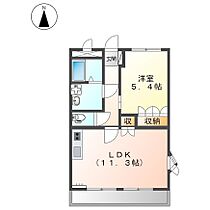 メゾン・フレグランス 205 ｜ 兵庫県姫路市広畑区西蒲田（賃貸アパート1LDK・2階・41.04㎡） その2