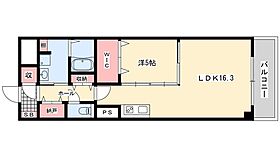 KS駅前ビル 602 ｜ 兵庫県姫路市駅前町（賃貸マンション1LDK・6階・57.10㎡） その2