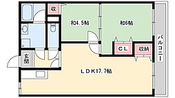 ブエナビスタ姫路 4階