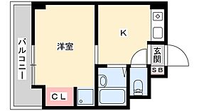 ハッピーコート豊沢 206 ｜ 兵庫県姫路市豊沢町（賃貸マンション1K・2階・21.10㎡） その2