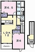 フローラ砥堀Ａ 201 ｜ 兵庫県姫路市砥堀（賃貸アパート2LDK・2階・58.86㎡） その2