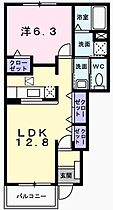 エクセルシアＣ 101 ｜ 兵庫県神崎郡市川町屋形（賃貸アパート1LDK・1階・46.49㎡） その2