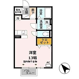 クレインウッド恵美酒 B棟 1階