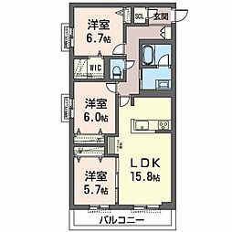 オカバ姫路青山シャーメゾン 3階
